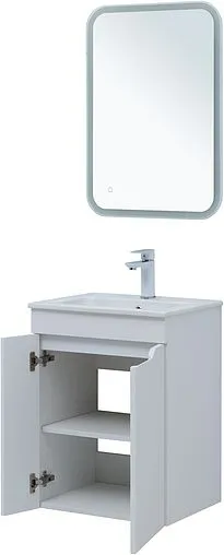 Тумба под умывальник Aquanet Практика 50 белый матовый 00330451