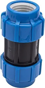 Муфта компрессионная соединительная 50мм x 50мм ТПК-Аква 50010050 Муфта компрессионная соединительная 50мм x 50мм ТПК-Аква 50010050, 5