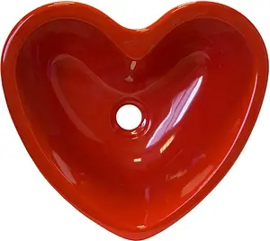 Раковина Sanita Luxe Love is Red 45 красный LOVSLWB03, 1