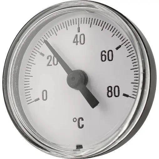 Термометр биметаллический Itap 40мм 80°С гильза 50мм ⅜&quot; 493B03840P