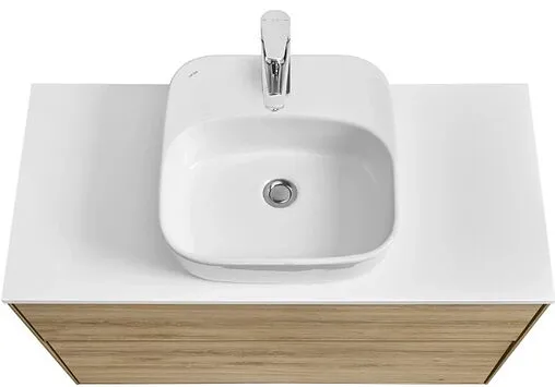 Тумба-умывальник подвесная Aquaton Либерти 100 дуб эльвезия 1A2796K4LY010