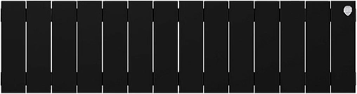 Радиатор биметаллический 14 секции Royal Thermo PianoForte 200 Noir Sable RTPNS20014