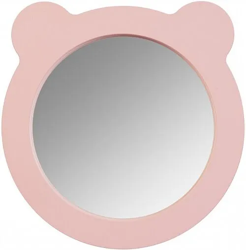 Зеркало Aquaton Каспер Мишка 50 розовый матовый 1A283302CR1E0