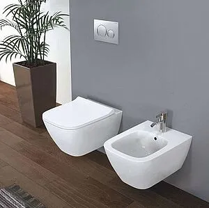 Биде подвесное Geberit Smyle Square белый 500.209.01.1, 5