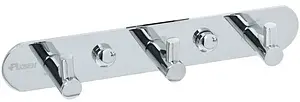 Планка с 3-мя крючками Fixsen Hotel хром FX-31005-3, 1