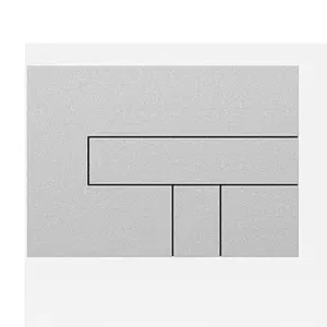 Клавиша смыва для унитаза Sanit LOS 16.733.00..0003 хром матовый, 3