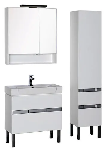 Шкаф-пенал Aquanet Виго 40 R белый 00183402 Шкаф-пенал Aquanet Виго 40 R белый 00183402