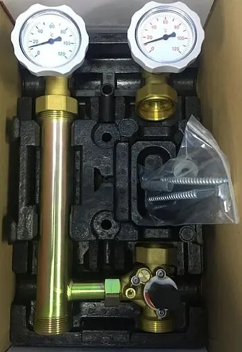 Насосный модуль с 3-х ходовым смесительным клапаном и сервоприводом 1½&quot;н х 1&quot;н Wester DN25 0-05-0020 без насоса