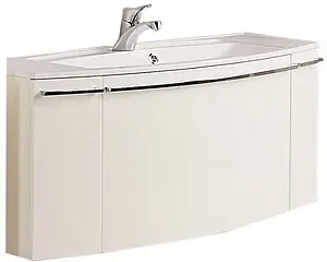 Тумба-умывальник подвесная Aquaton Севилья 120 белый жемчуг 1A1265K0SEG30, 1