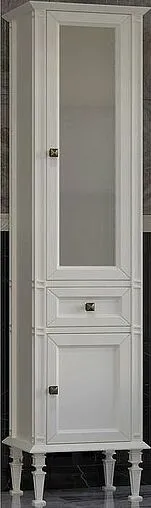 Шкаф-пенал напольный Opadiris Кантара 46 R белый 00-00004343