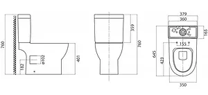 Бачок для унитаза BelBagno Steam белый BB130T Бачок для унитаза BelBagno Steam белый BB130T, 2