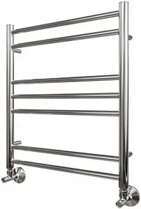 Полотенцесушитель водяной лесенка Lemark Ursus П7 500x600 полированная сталь LM72607 Полотенцесушитель водяной лесенка Lemark Ursus П7 500x600 полированная сталь LM72607, 1