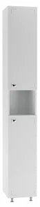 Шкаф-пенал напольный Айсберг Классик 30 R белый DA1008P, 1