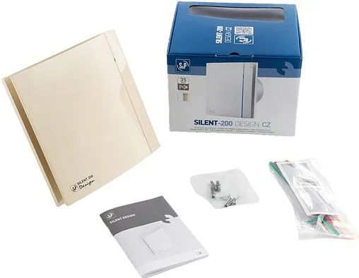 Вентилятор вытяжной Soler &amp; Palau SILENT-200 CZ IVORY DESIGN 4C