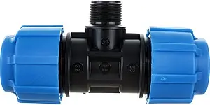 Тройник компрессионный переходной 50мм x 2"н x 50мм ТПК-Аква 51500250 Тройник компрессионный переходной 50мм x 2"н x 50мм ТПК-Аква 51500250, 4