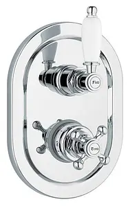 Термостат для 2 потребителей Cezares Elite хром ELITE-VDIM2-T-01-Bi, 1