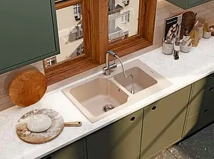 Мойка кухонная Omoikiri Maru 86-2-EV эверест 4993290, 3