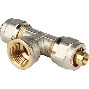 Тройник компрессионный переходной 16мм x ½"в x 16мм APE 732L 12x16, 1