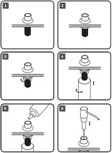 Дозатор для жидкого мыла Am.Pm X-Joy хром A8437100, 3