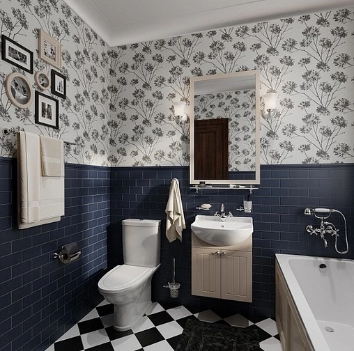 Держатель туалетной бумаги IDDIS Retro хром RETSSC0i43