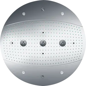 Лейка верхнего душа с подсветкой Hansgrohe Raindance Rainmaker 600 3jet хром 26117000 Лейка верхнего душа с подсветкой Hansgrohe Raindance Rainmaker 600 3jet хром 26117000, 1