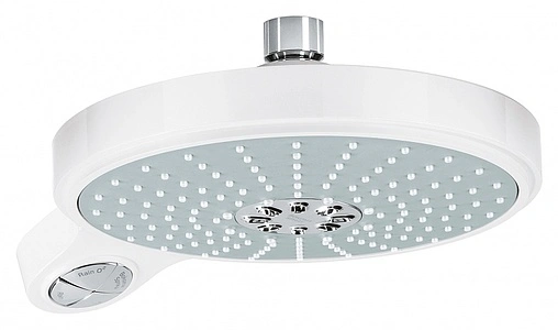 Лейка верхнего душа Grohe Power&amp;Soul Cosmopolitan 190 белый/хром 27764LS0