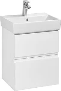 Тумба-умывальник подвесная Roca Oleta 50 белый глянец A857638806+3274C300Y Тумба-умывальник подвесная Roca Oleta 50 белый глянец A857638806+3274C300Y, 1