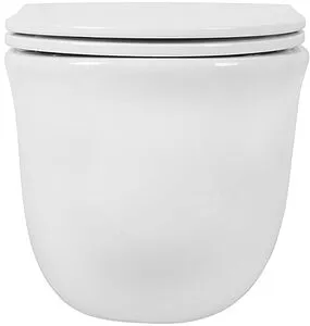 Унитаз подвесной безободковый Aquatek Классик белый AQ1112-00, 3