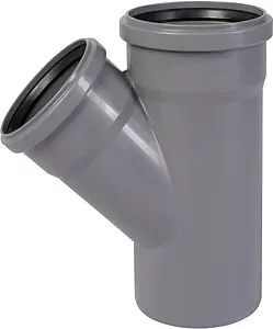 Тройник внутренний D=125x110мм Угол 45° Ostendorf HT НТEA 116210, 1