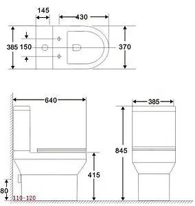 Унитаз-компакт безободковый Aquanet Logic-C Rimless белый Logic-C+Logic-C-1 Унитаз-компакт безободковый Aquanet Logic-C Rimless белый Logic-C+Logic-C-1, 2