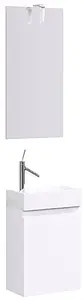 Тумба-умывальник подвесная Aqwella Leon-MP 40 белый Ln-MP.01.04/W+T1.04.04D Тумба-умывальник подвесная Aqwella Leon-MP 40 белый Ln-MP.01.04/W+T1.04.04D, 3
