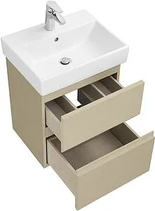 Тумба-умывальник подвесная Roca Oleta 50 капучино A857638515+3274C300Y Тумба-умывальник подвесная Roca Oleta 50 капучино A857638515+3274C300Y, 4