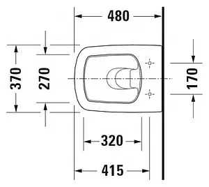 Унитаз подвесной Duravit DuraStyle белый 2539090000 Унитаз подвесной Duravit DuraStyle белый 2539090000, 2