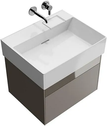 Тумба-умывальник подвесная Kerama Marazzi Logica 60 песчаный LOG.60.2\SAN+LO.wb.60.0