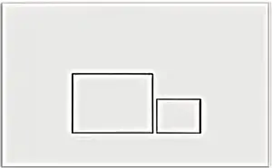 Клавиша смыва для унитаза Toni Arti Tocco TA-0062 белый глянцевый Клавиша смыва для унитаза Toni Arti Tocco TA-0062 белый глянцевый, 1