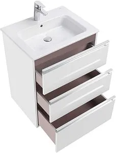 Тумба-умывальник подвесная Roca Gap 60 белый глянец A857404806+ Тумба-умывальник подвесная Roca Gap 60 белый глянец A857404806+, 4