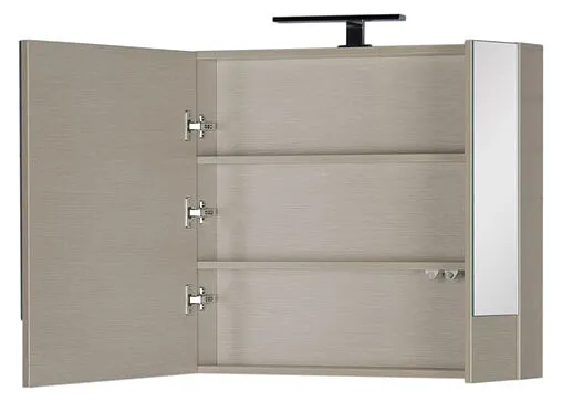 Шкаф-зеркало Aquanet Нота 75 L светлый дуб 00158857