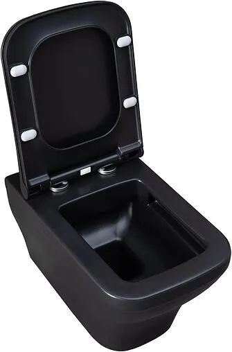 Унитаз подвесной безободковый Allen Brau Infinity черный матовый 4.21011.31