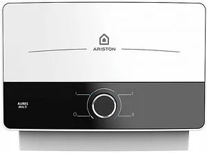 Водонагреватель проточный электрический Ariston Aures Multi 7.7 белый/черный 3195213 Водонагреватель проточный электрический Ariston Aures Multi 7.7 белый/черный 3195213, 1