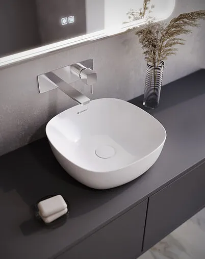 Раковина Terminus Классик 37 белый 02RN37x37x11W