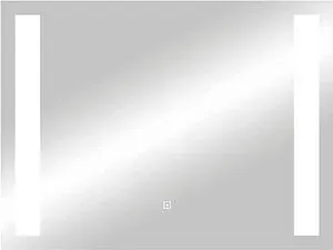 Зеркало с подсветкой Continent Glossy Led 80x60 белый ЗЛП51 Зеркало с подсветкой Continent Glossy Led 80x60 белый ЗЛП51, 1