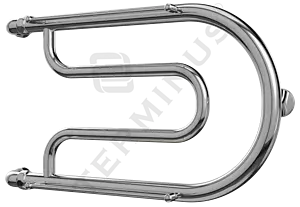 Полотенцесушитель водяной Terminus Фокстрот AISI 32х2 320х600 полированная сталь 4620768881244, 2