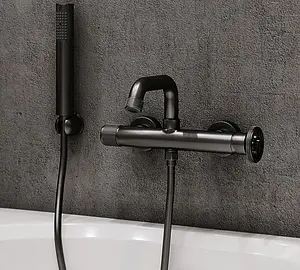 Смеситель для ванны IDDIS Grange графит GRAGMR2i02, 3