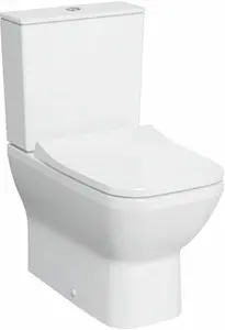 Унитаз-компакт безободковый VitrA Integra Square Rim-Ex белый 9833B003-7204 Унитаз-компакт безободковый VitrA Integra Square Rim-Ex белый 9833B003-7204, 1