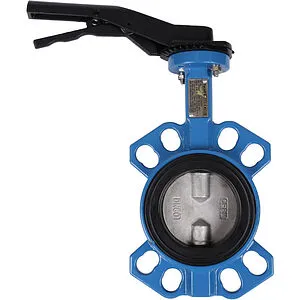 Затвор дисковый поворотный межфланцевый Ду80 Ру16 Tecofi VPI4449-02EP0080, 1