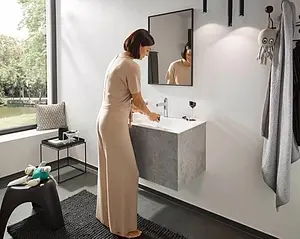 Смеситель для раковины Hansgrohe Finoris 100 хром 76010000 Смеситель для раковины Hansgrohe Finoris 100 хром 76010000, 4