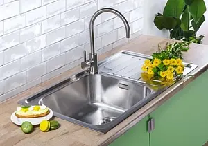 Мойка кухонная Omoikiri Haruna 86-IN нержавеющая сталь 4993451 Мойка кухонная Omoikiri Haruna 86-IN нержавеющая сталь 4993451, 3