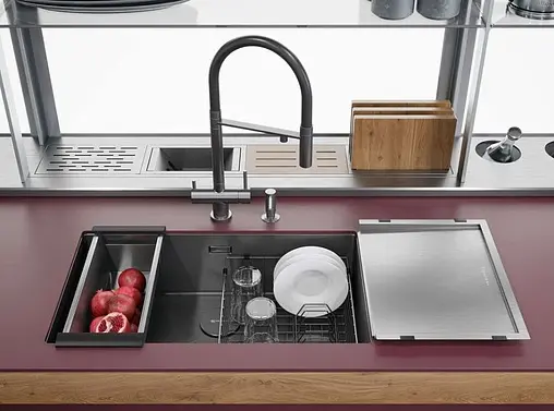 Мойка кухонная Omoikiri Taki 74-U/IF-GM вороненая сталь 4993498 Мойка кухонная Omoikiri Taki 74-U/IF-GM вороненая сталь 4993498