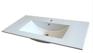 Тумба-умывальник напольная Comforty Манчестер 90 белый/венге 00004152037CF Тумба-умывальник напольная Comforty Манчестер 90 белый/венге 00004152037CF, 3