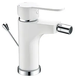 Смеситель для биде Cezares Laconico белый матовый/хром LACONICO-C-BS-BLC Смеситель для биде Cezares Laconico белый матовый/хром LACONICO-C-BS-BLC, 1